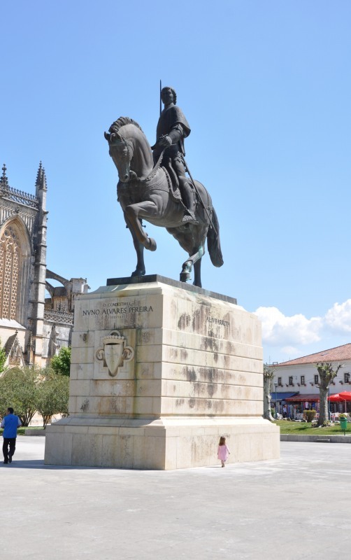 アルヴァレスの騎馬像 in Portugal Batalha