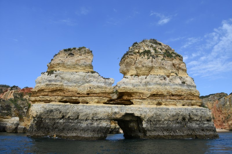 岸壁ボートツアー11 in Portugal Lagos