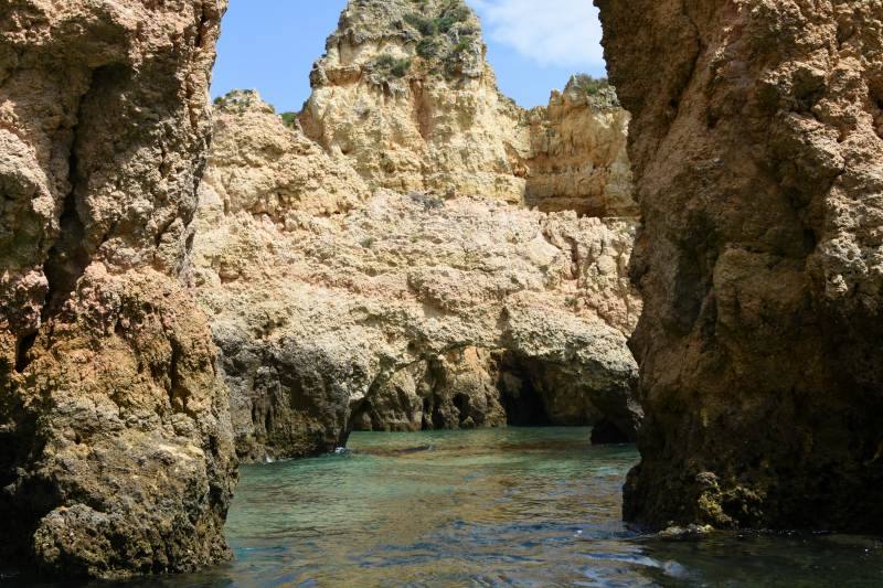 岸壁ボートツアー13 in Portugal Lagos