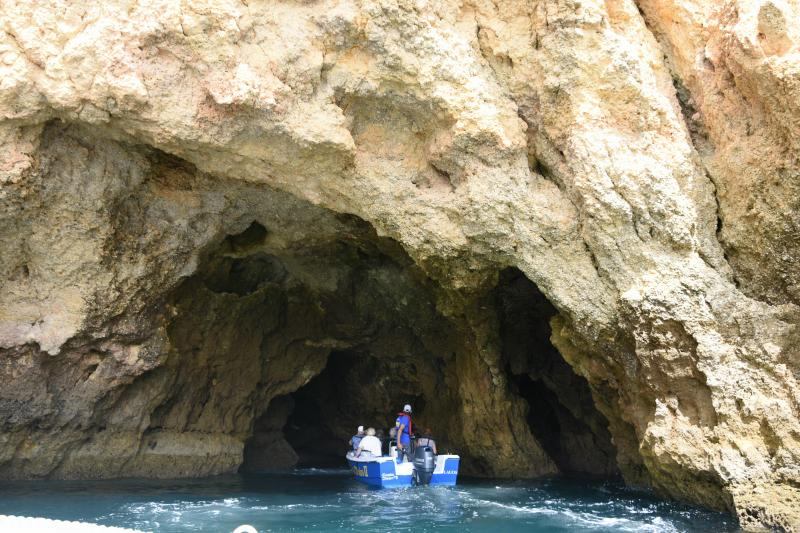 岸壁ボートツアー14 in Portugal Lagos