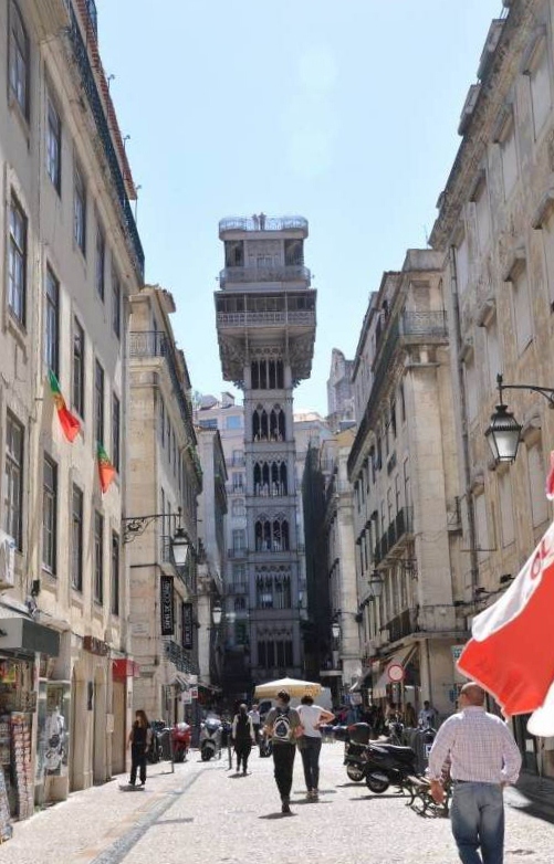 サンタ・ジェスタのエレベーター in Portugal Lisboa