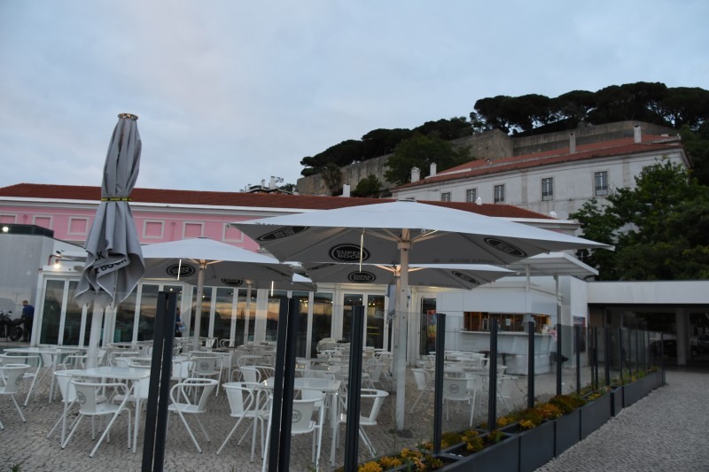 屋上のカフェ in Portugal Lisboa