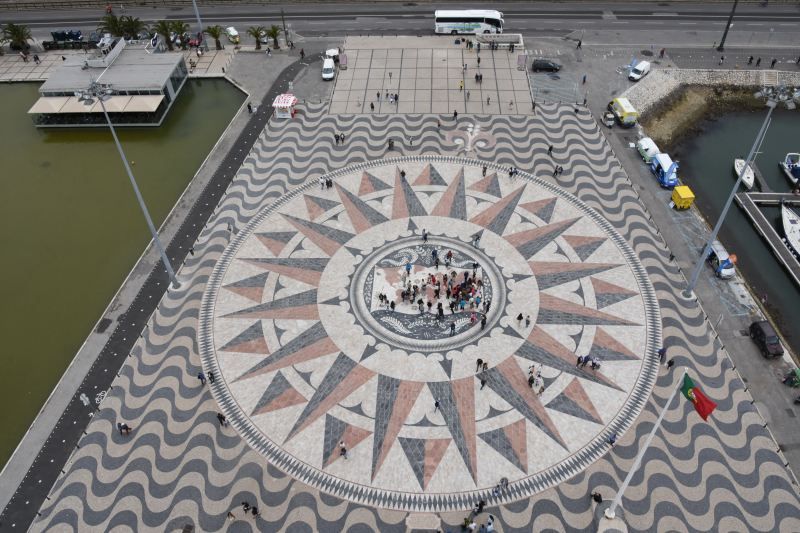 発見のモニュメントからの風景1 in Portugal Lisboa