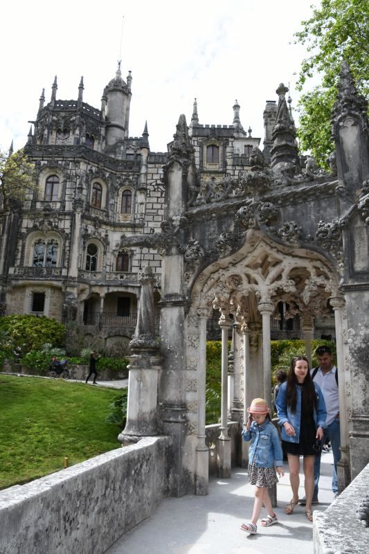 庭園からの宮殿5 in Portugal Sintra