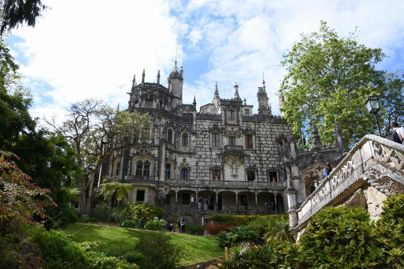 庭園からの宮殿6 in Portugal Sintra
