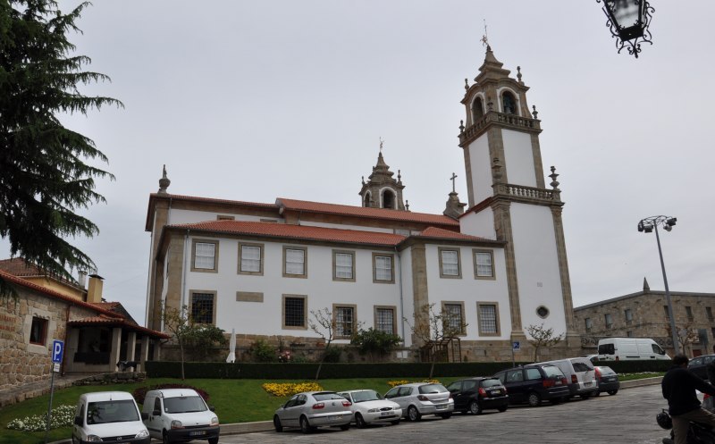 横からのミゼリコルディア教会 in Portugal Viseu